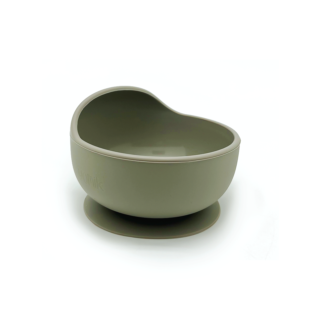 Bowl con succión de Silicón - Smoke Gray